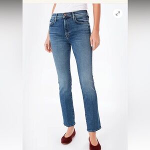 MOTHER Women's Straight Leg Jeans - Blue